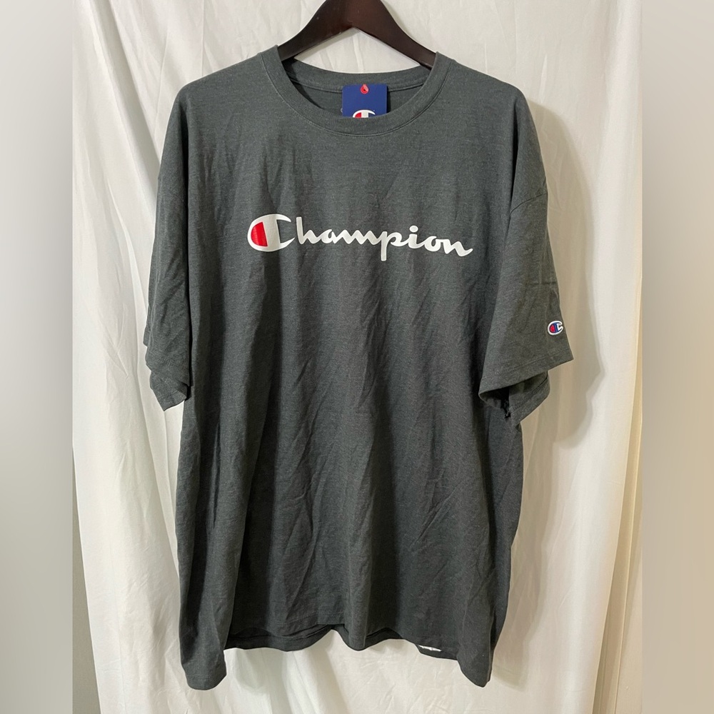 Champion SS Grey Shirt 2XL